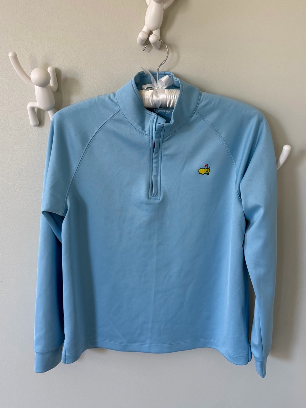 Masters Golf Boys XL blue 1/4 zip long sleeve